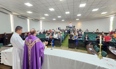 Missa especial marcou a última Sessão Ordinária de 2023 nesta terça-feira (19/12)